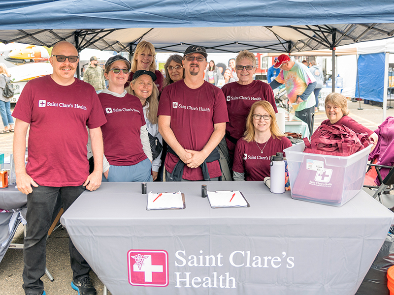 Block Party Sponsors - Saint Clare's Health