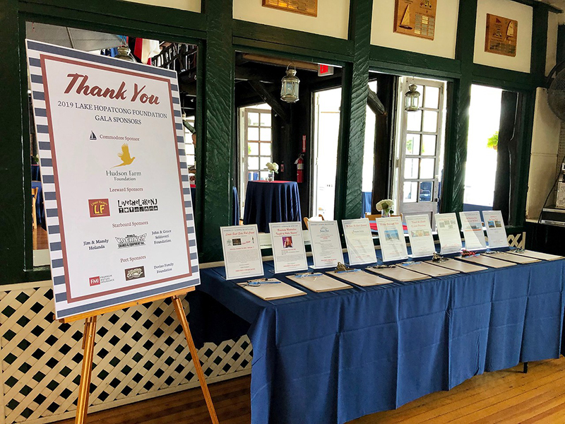 A photo of the Lake Hopatcong Foundation's Gala
