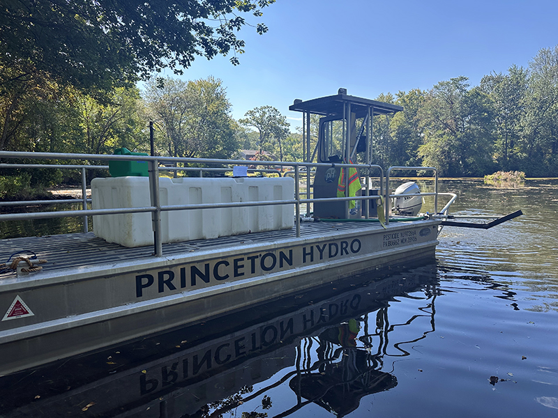 Princeton Hydro Completes Water Treatments on Lake Hopatcong